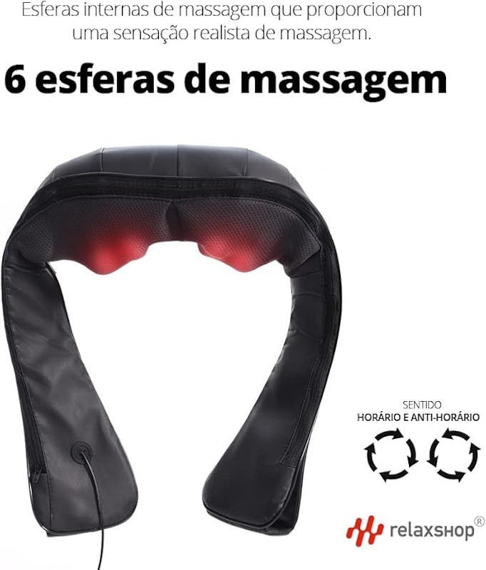 Colete Massageador Shiatsu 4