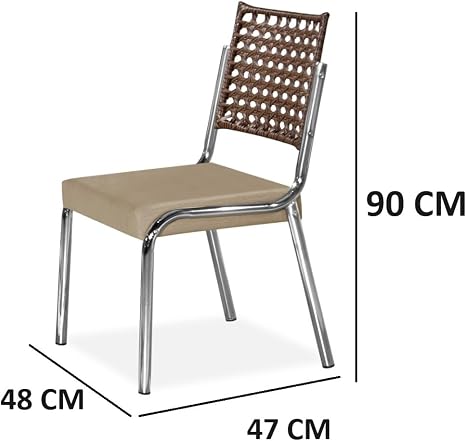 Kit Cadeiras Mega Estofados 4
