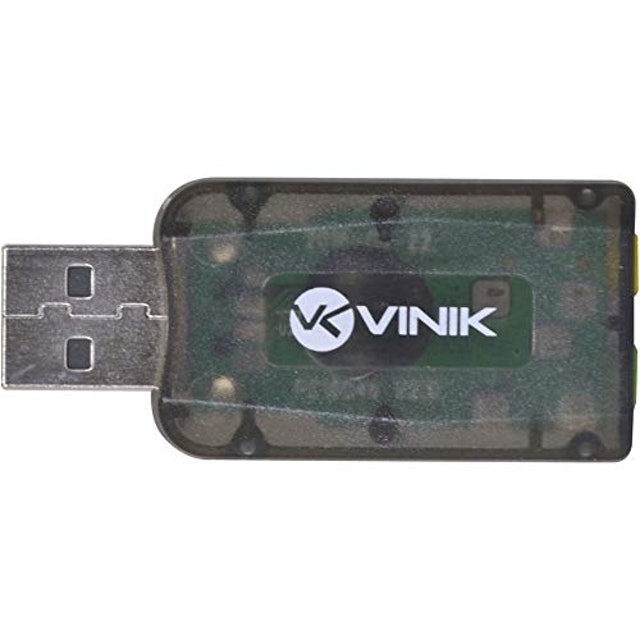 Adaptador VINIK Placa de Som USB 5.1 Canais Virtual AUSB51 3