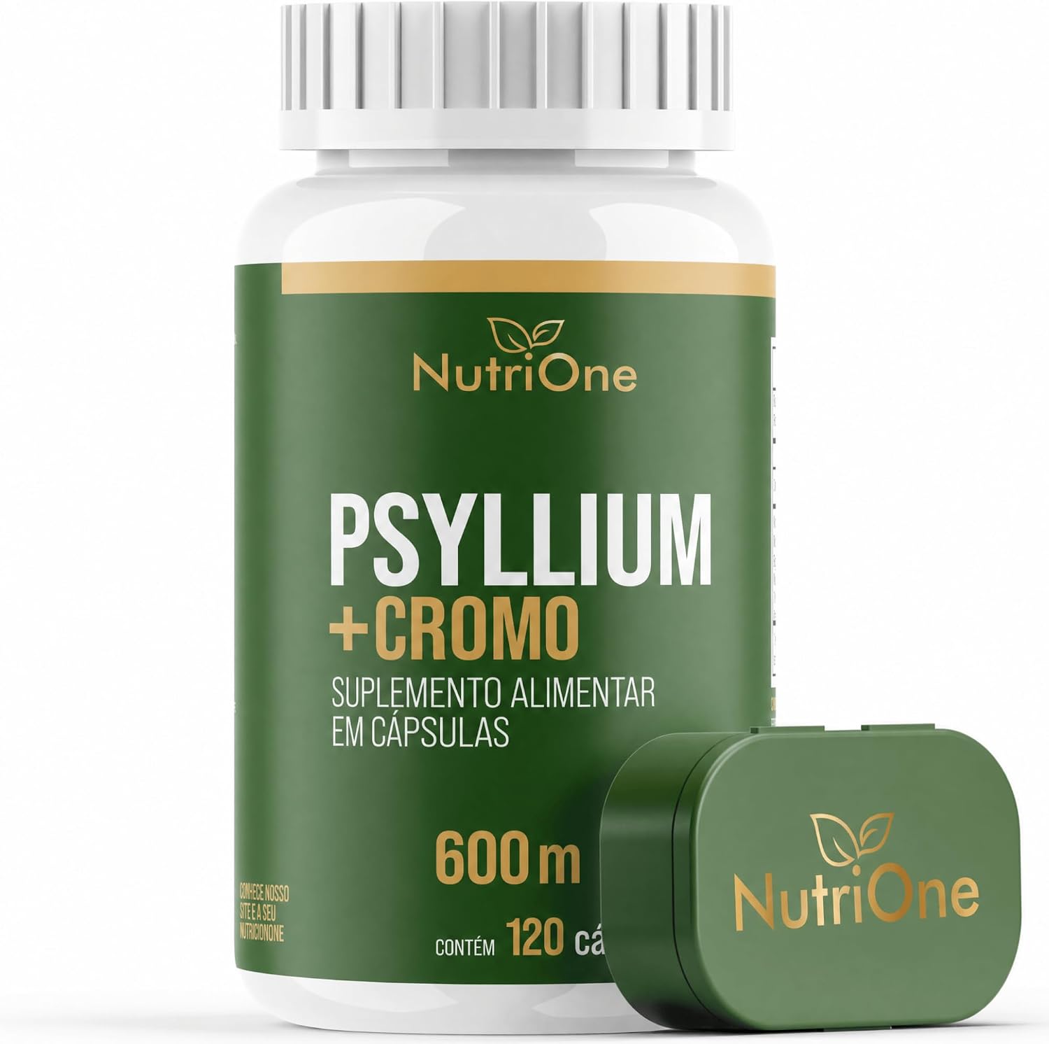 Psyllium + Picolinato de Cromo 600 mg 1