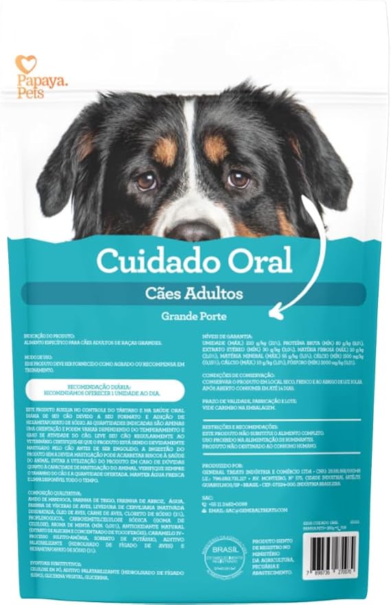 Snack Papaya Pets Cuidado Oral 2