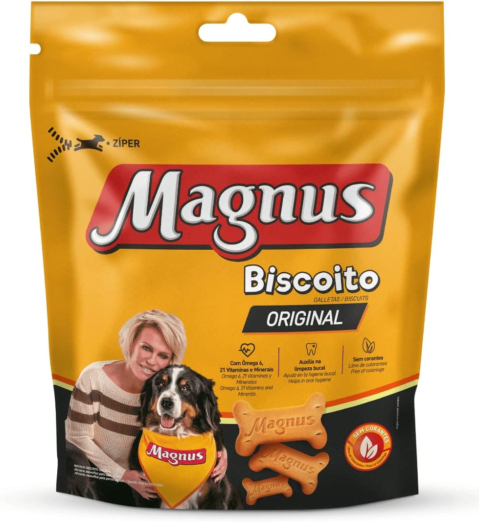 Magnus Biscoito Original Cães Adultos 1
