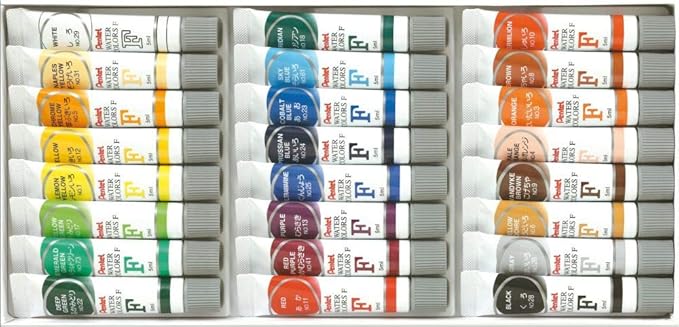 Aquarela WFRS Water Colors 24 Cores 2