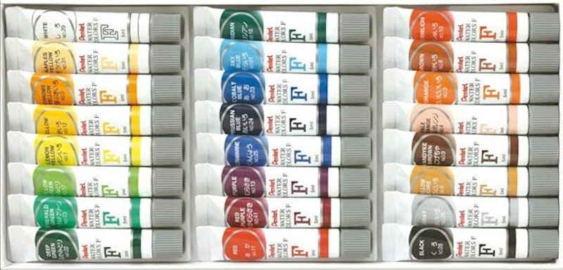 Aquarela WFRS Water Colors 24 Cores 2