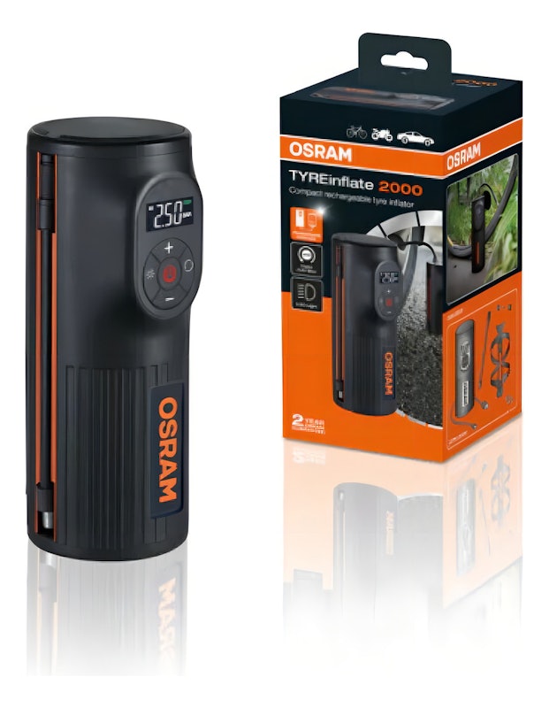 Compressor de Ar Digital Portátil Osram OTIR2000 2