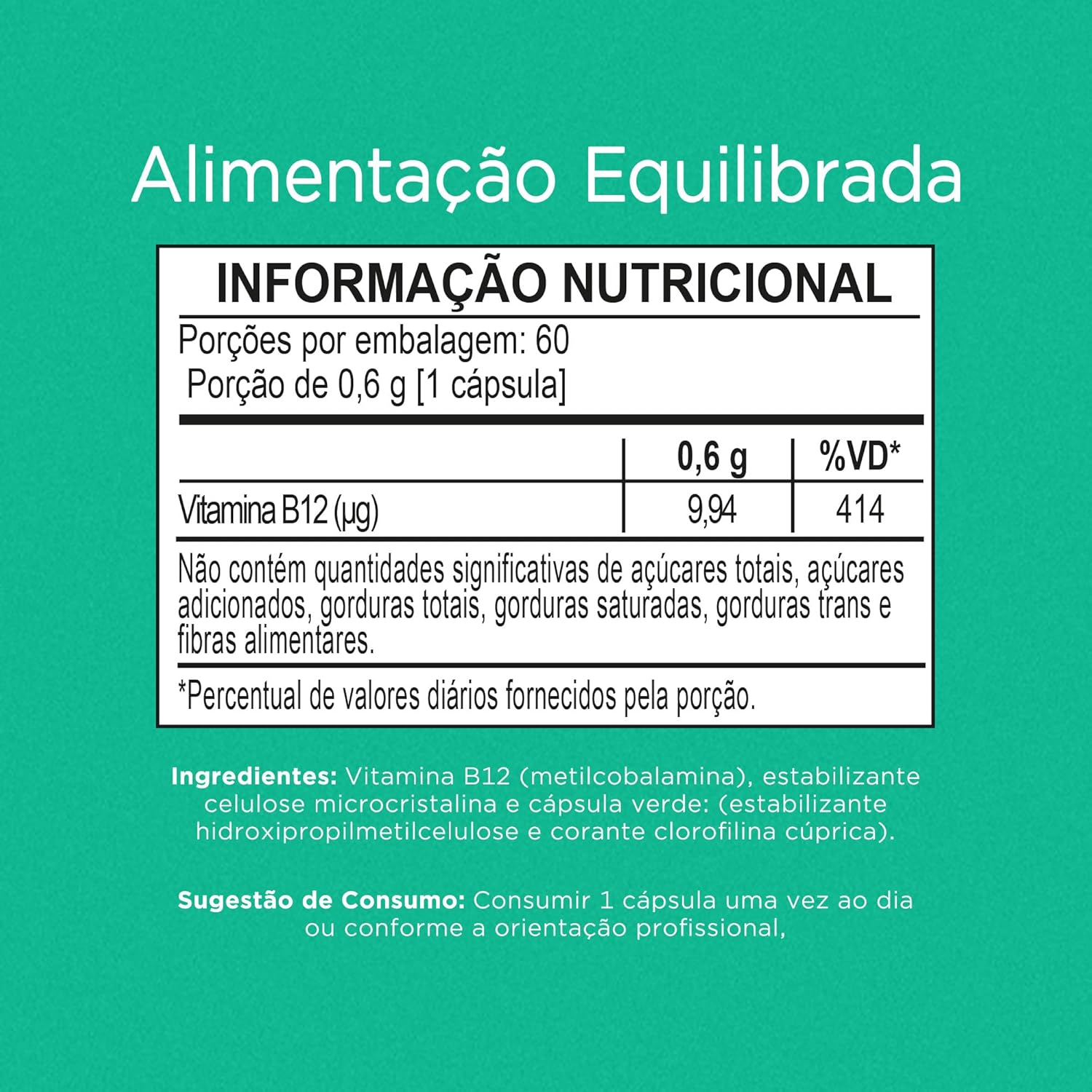 Vitamina B12 Nutrify 2