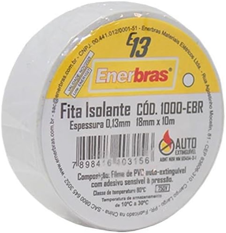 Fita Isolante E13 Tubete 1