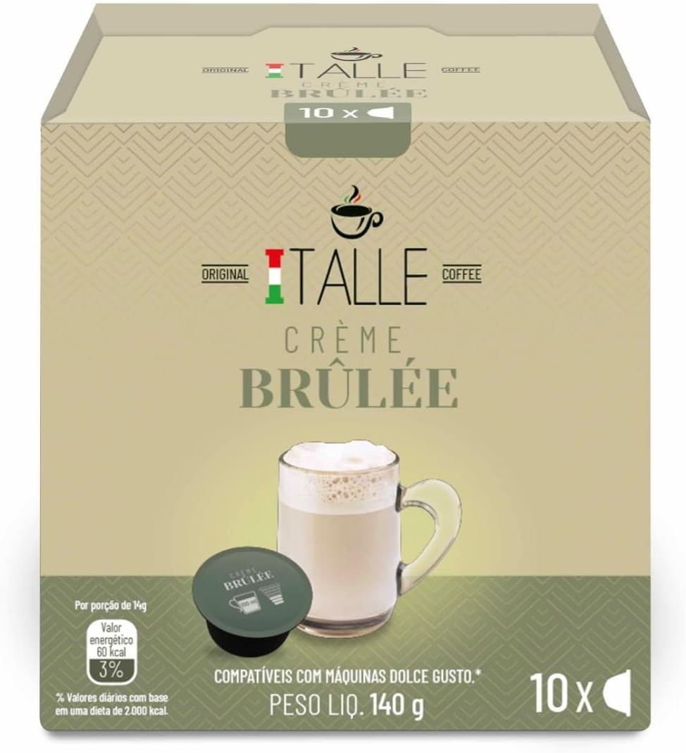 Crème Brûlée 10 Cápsulas Compatíveis Dolce Gusto 1