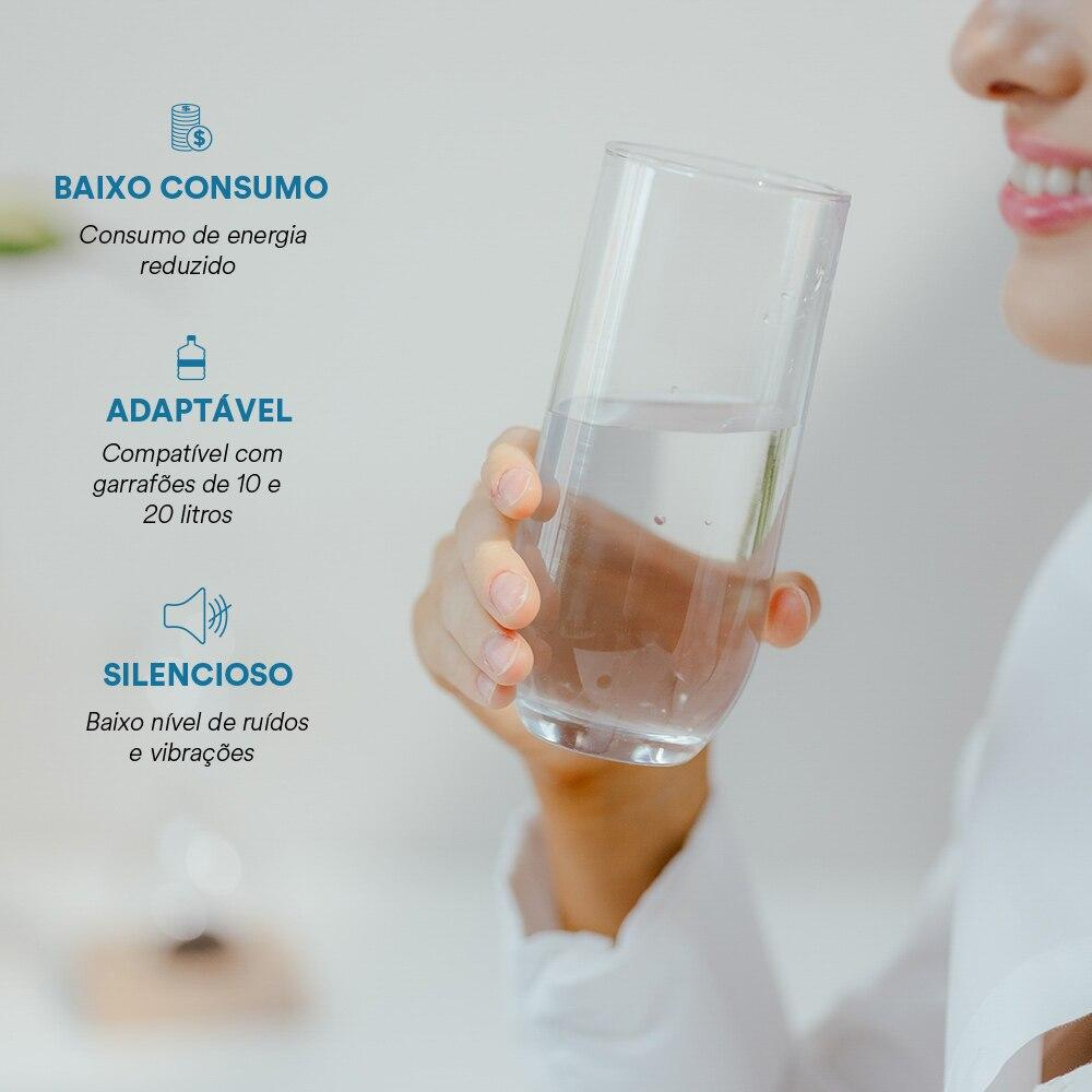 Bebedouro de Coluna para Garrafão Compacto EOS Mineralle EBC05PC 3