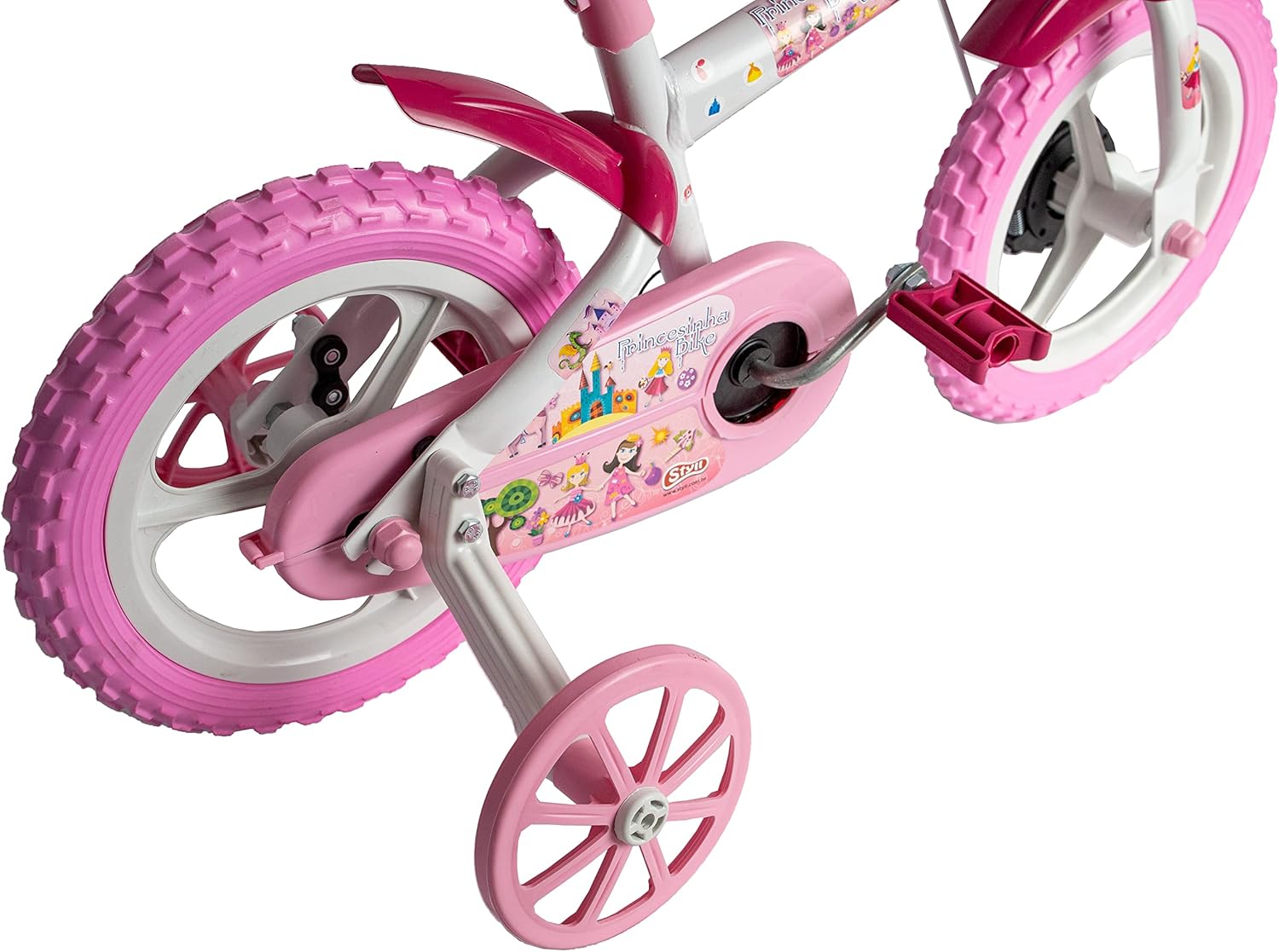 Bicicleta Aro 12 Styll Baby Princesinhas 3