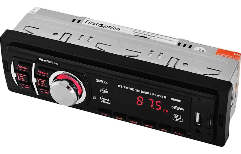 Som Automotivo Bluetooth First Option 3