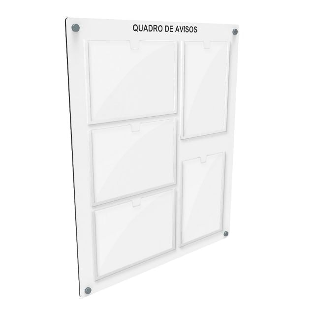 Quadro de Aviso 5 folhas 1
