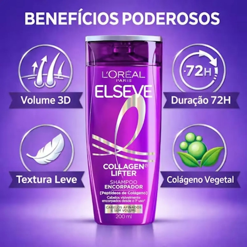 Kit L'Oréal Paris Elseve Collagen Lifter 2