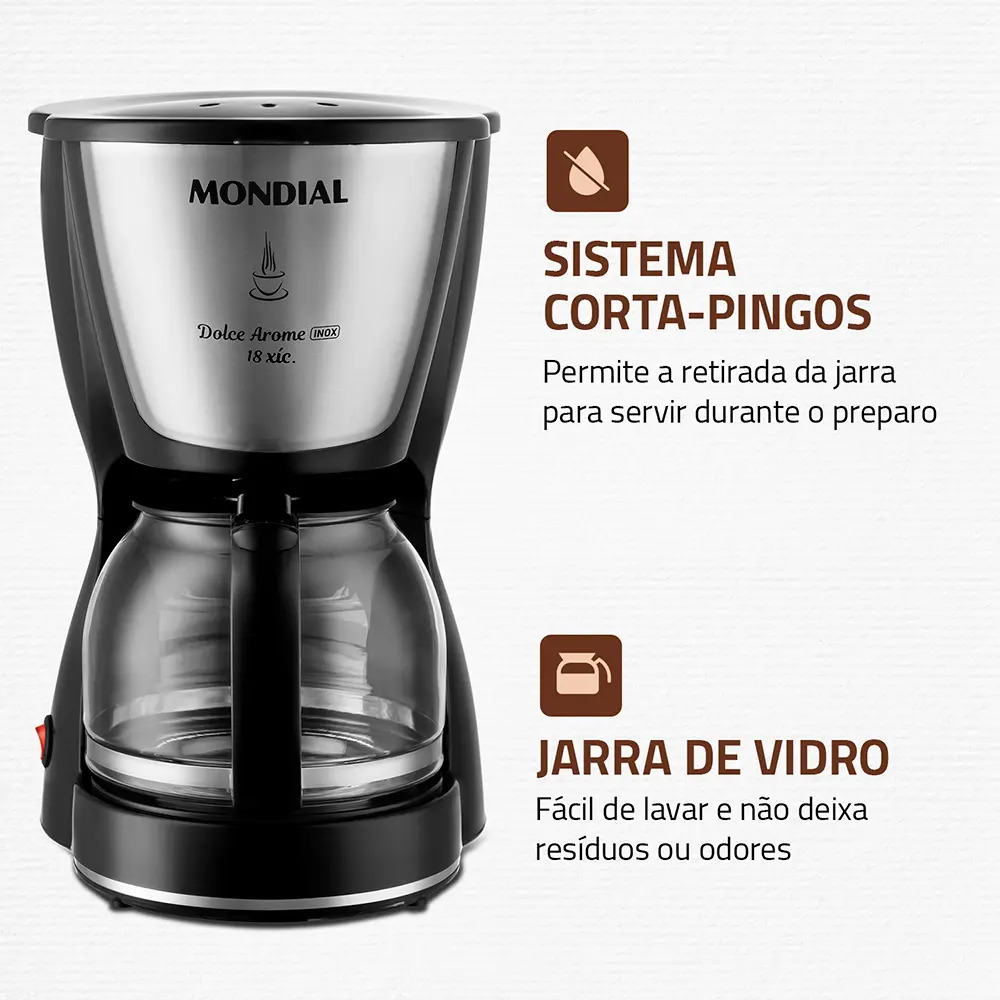 Cafeteira Elétrica Dolce Arome 4