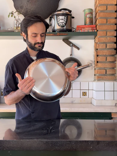 Em Aço Inox para Maior Resistência ao Uso