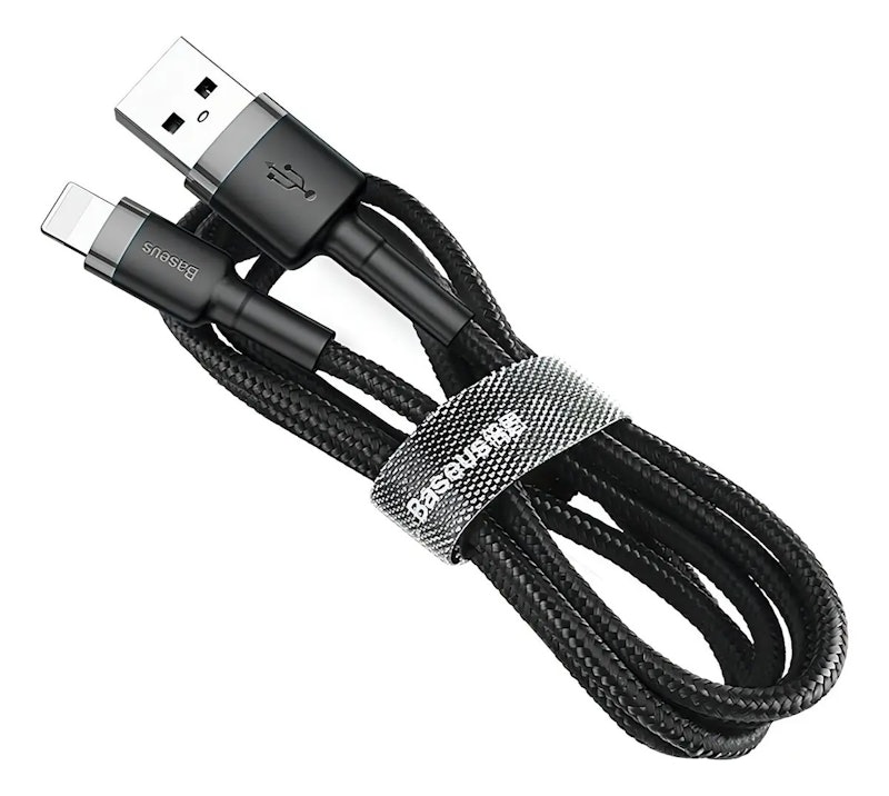Cabo Baseus Cafule Series USB-A para Lightning 1