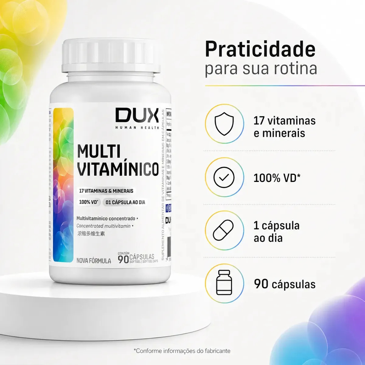 Multivitamínico Dux Nutrition 2