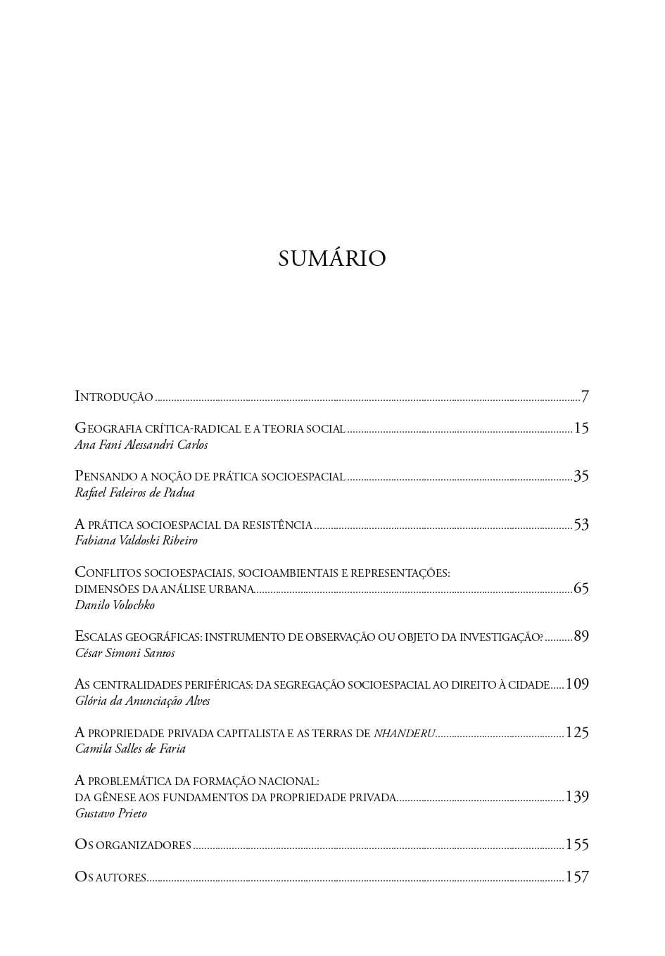 Geografia Urbana Crítica: Teoria e Método 3