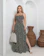 MENINA MAROTA Vestido Longo Feminino com Recortes Laterais 1