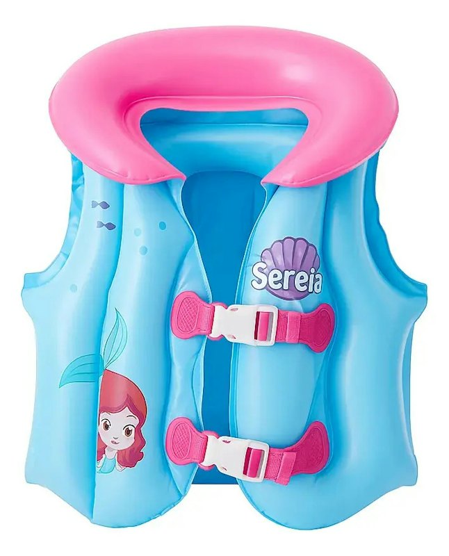 Colete Inflável Infantil Sereia 1