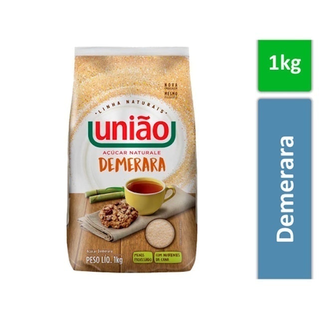 Açúcar Demerara União Naturale 2