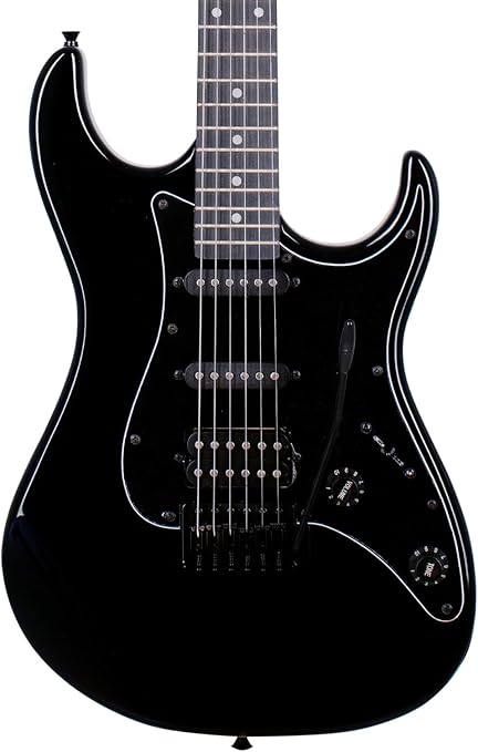 Guitarra 2S 1H Escala Escura Escudo  2