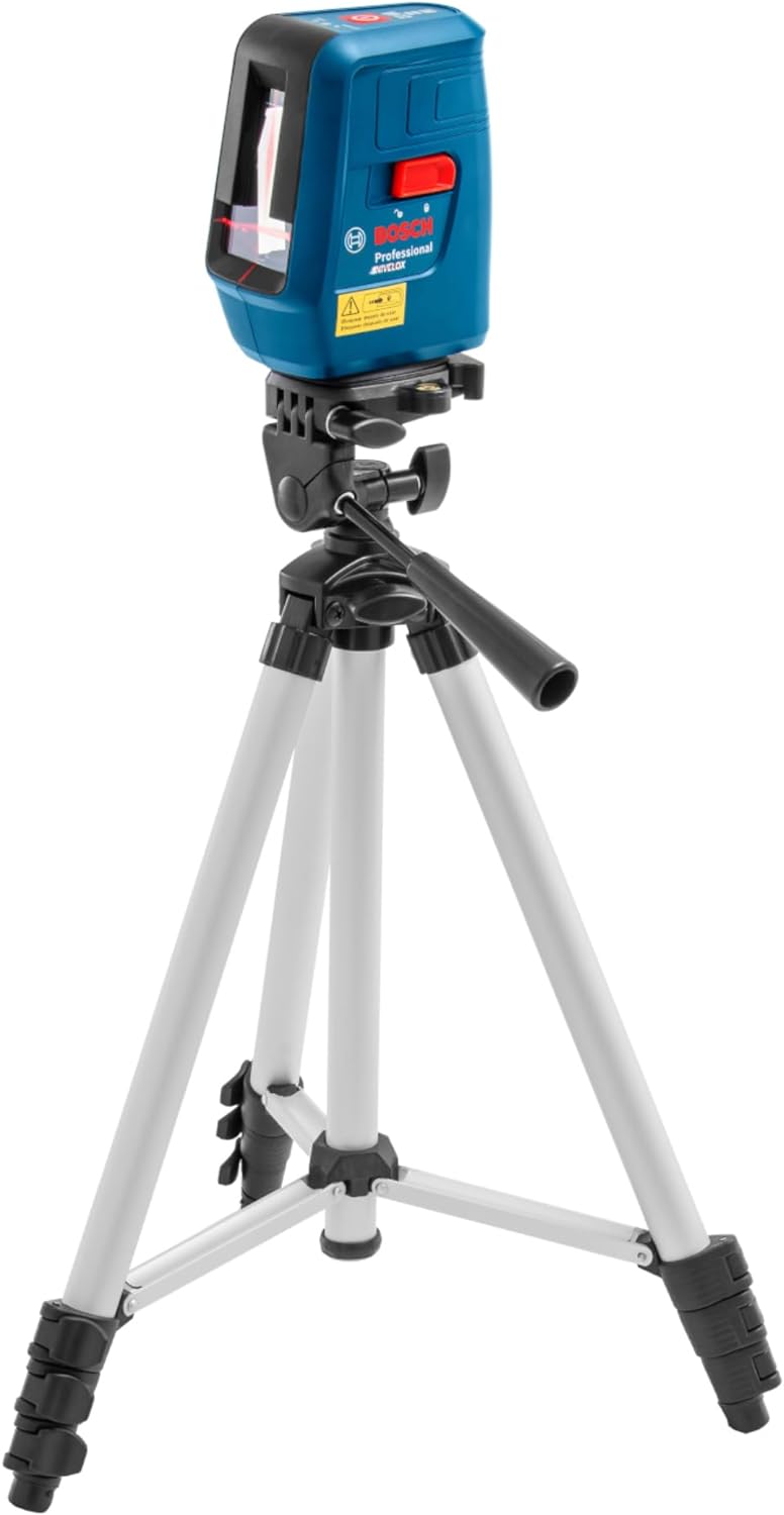 Nível Laser Linhas Nivelox Bosch 15 m c/ Tripé + Maleta 4