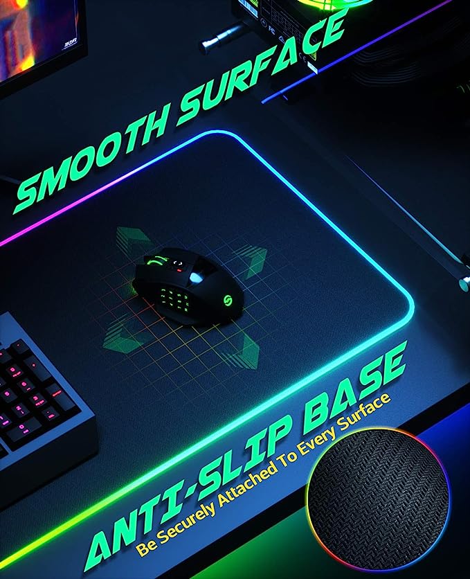 Mouse Pad para Jogos RGB UtechSmart 3