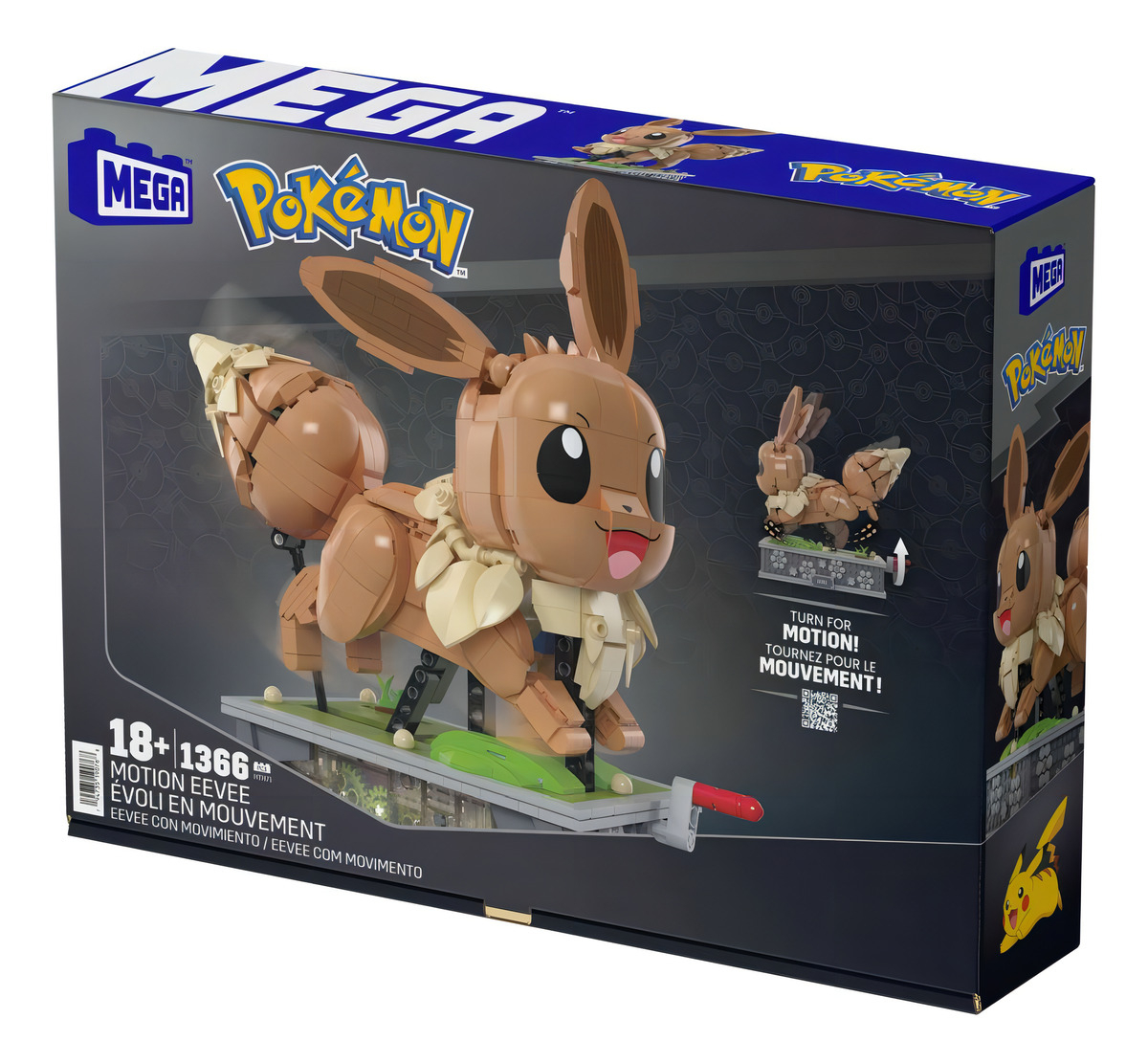 Conjunto de Montar Pokémon Eevee em Movimento 3