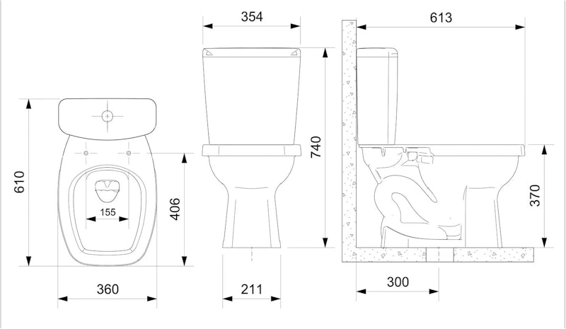 Kit de Vaso Sanitário Art Incepa 4