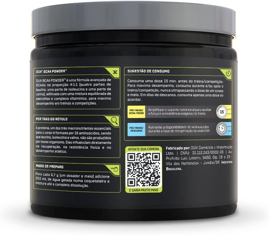 BCAA Powder Dux Nutrition 2