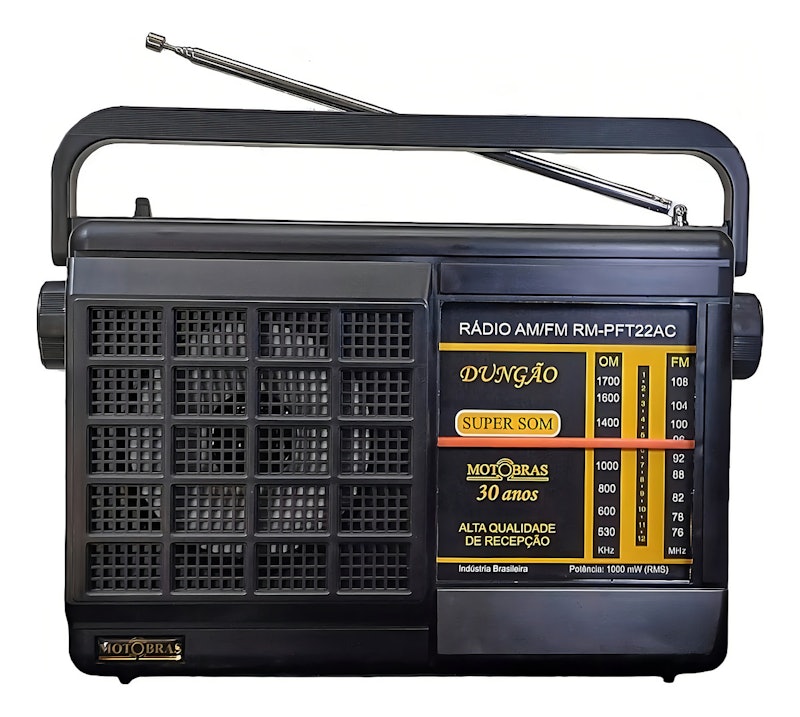 Rádio Portátil 2 Faixas 1