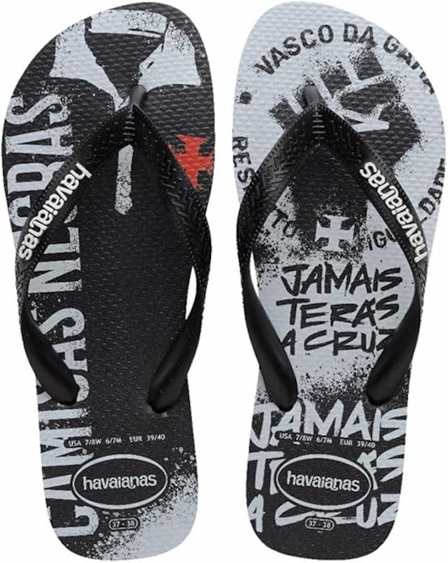 Chinelo Havaianas Top Times Vasco Da Gama 1