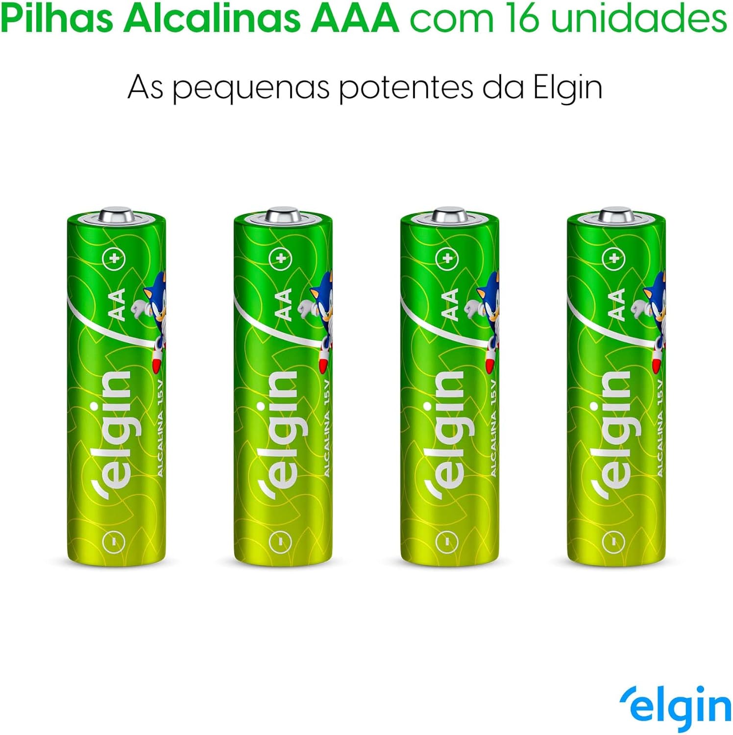 Pilha Alcalina AAA Palito 5