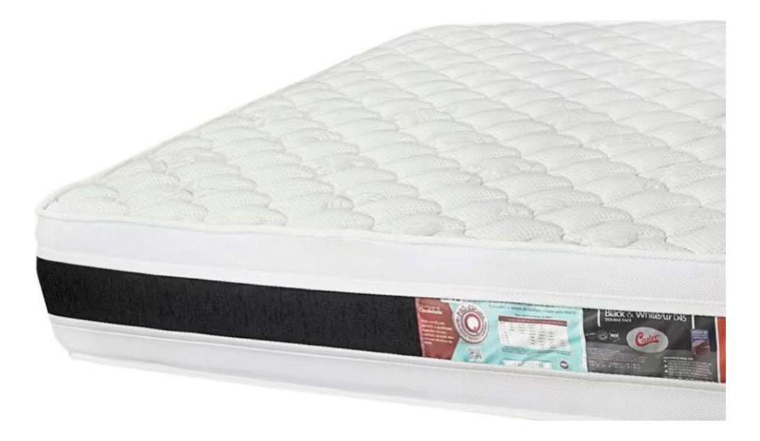 Colchão Castor D45 Black e White AIR Double Face 3