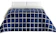 BIA ENXOVAIS Coberdrom Solteiro Austin Dupla Face Manta Flannel Estampado Grid e Sherpa 1