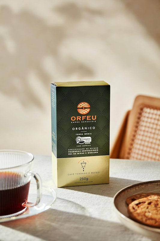Café Moído Orgânico Orfeu 250G 2