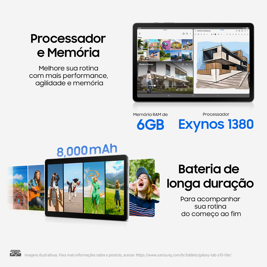 Tablet Samsung Galaxy Tab S10 Lite Wi-Fi 5