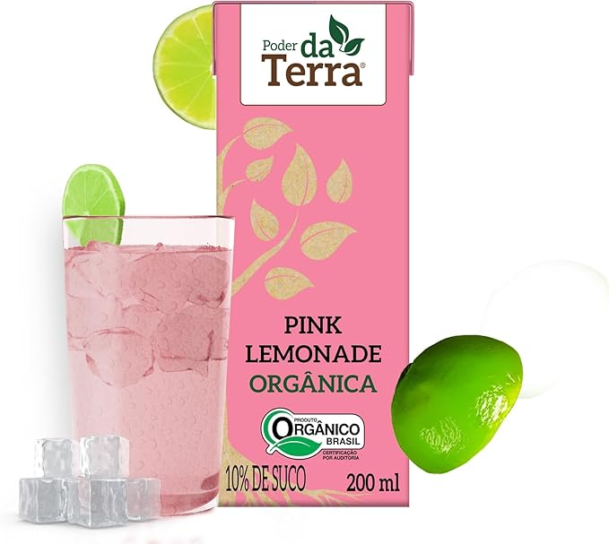 Limonada Orgânica com Framboesa 1