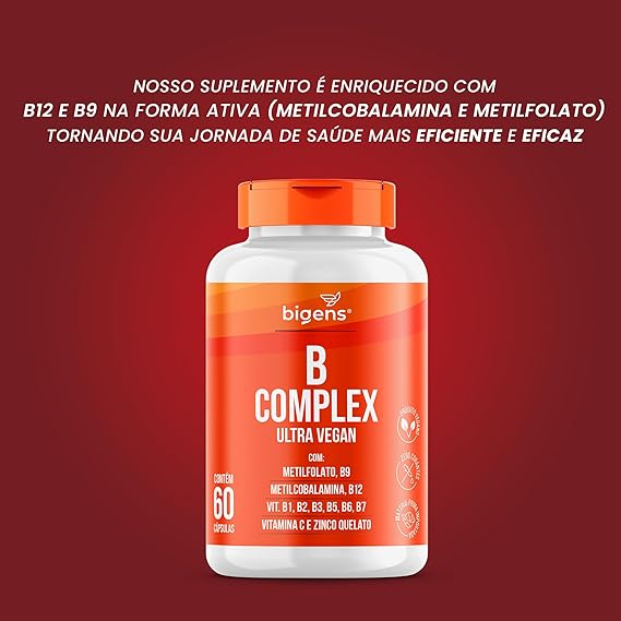B complex | B9 + B12 + B1 + B2 + B3 + B5 + B6 e B7  5