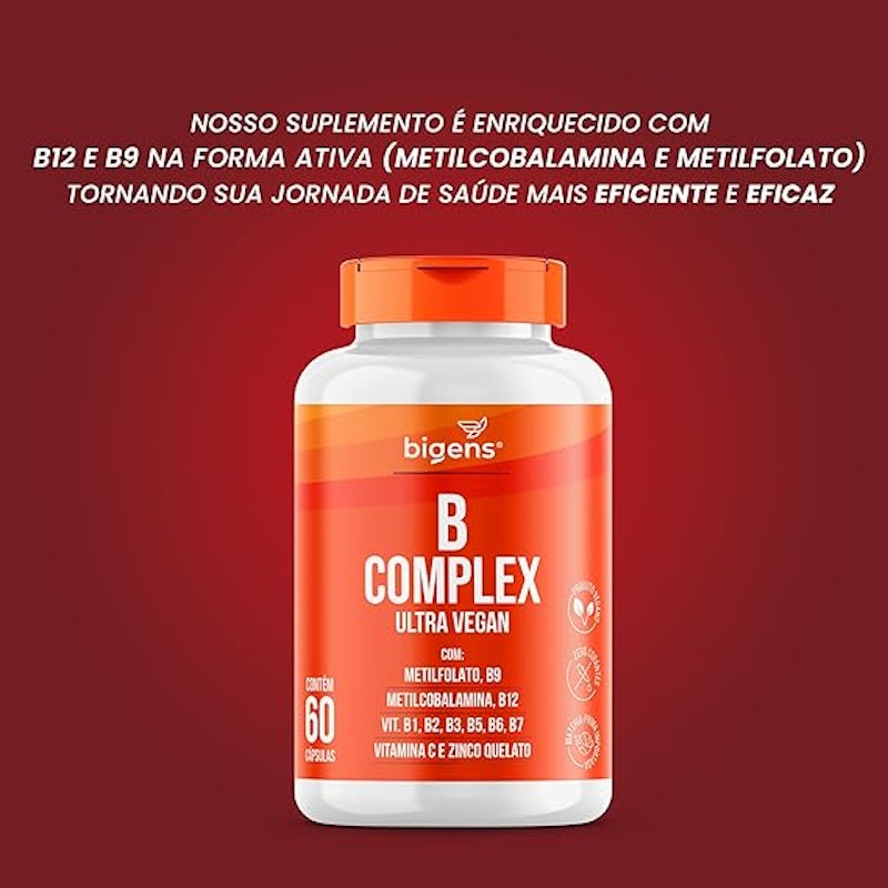 B complex | B9 + B12 + B1 + B2 + B3 + B5 + B6 e B7 5