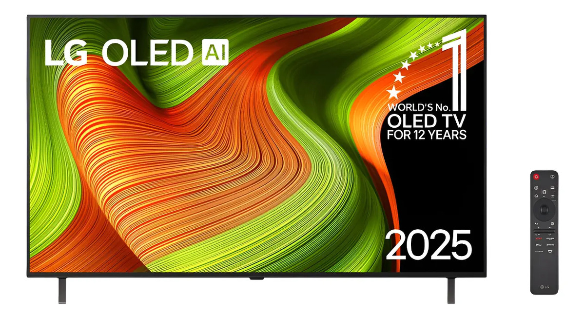 Smart TV LG OLED AI B5 4K de 77" 2025 1