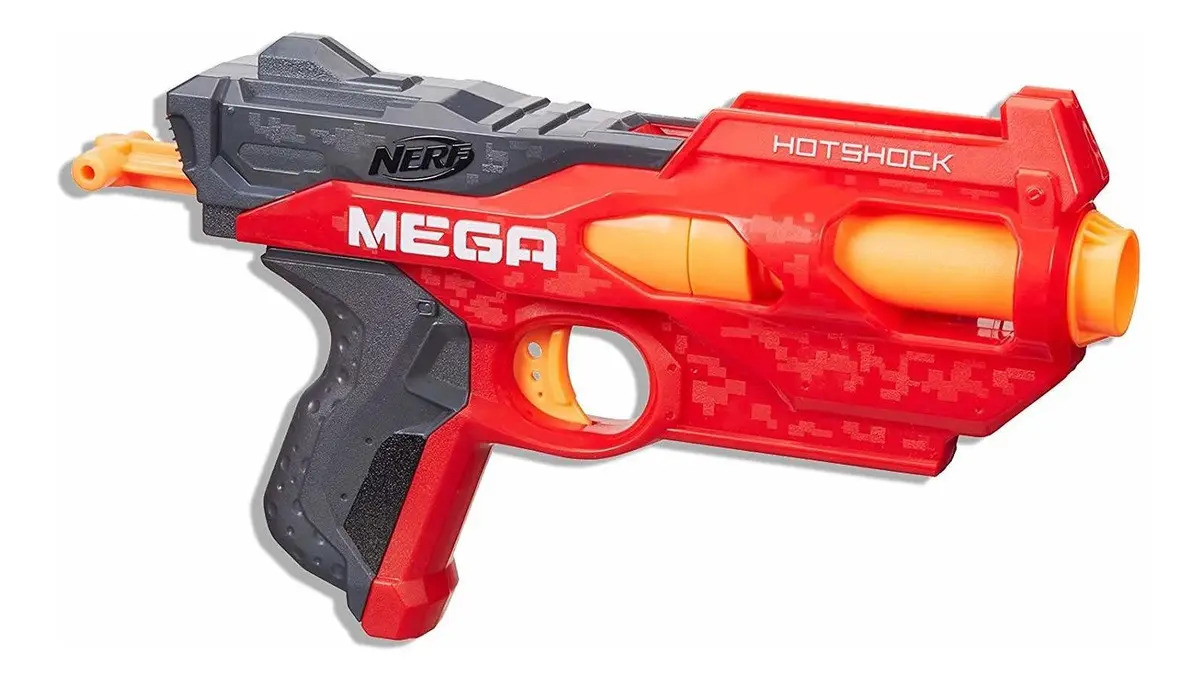 Lança Dardo Nerf Nstrike Mega HotShock 2