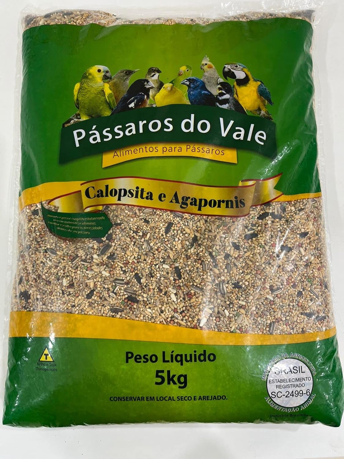 Calopsita e Agapornis - 5 kg 1