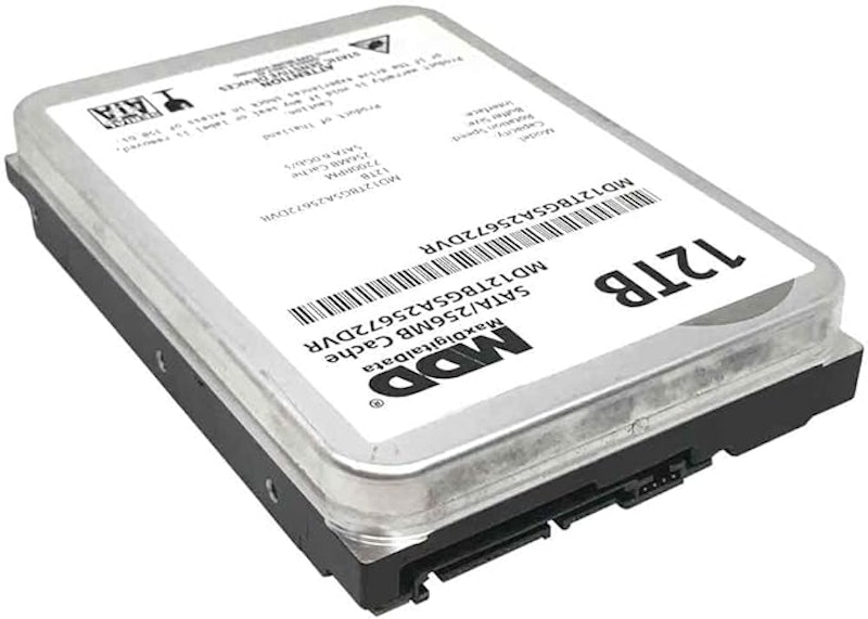 Disco Rígido Interno MDD 12 TB 7200 RPM 256 MB 2