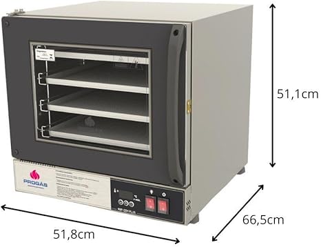 Forno Turbo Elétrico Digital 3