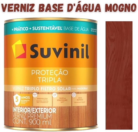 Verniz Suvinil Proteção Tripla Brilhante Base Água 2