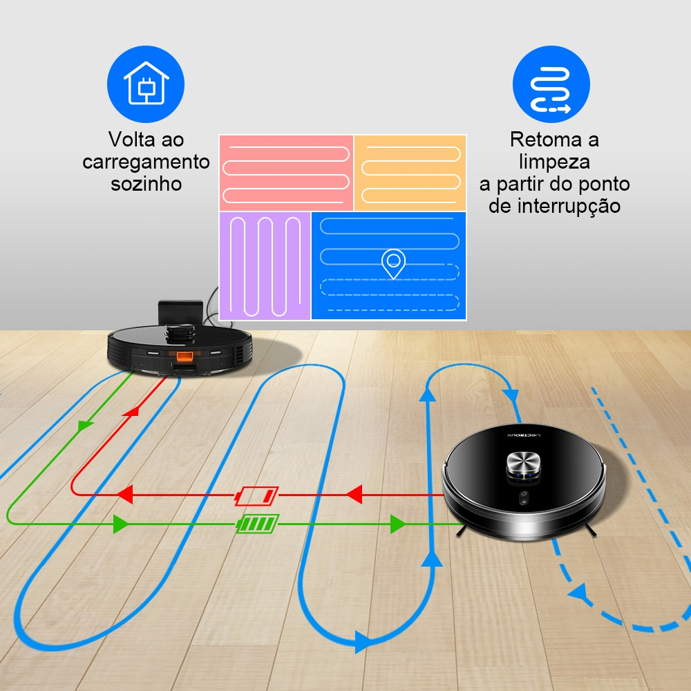 Robô Aspirador Liectroux XR500 Pro 5