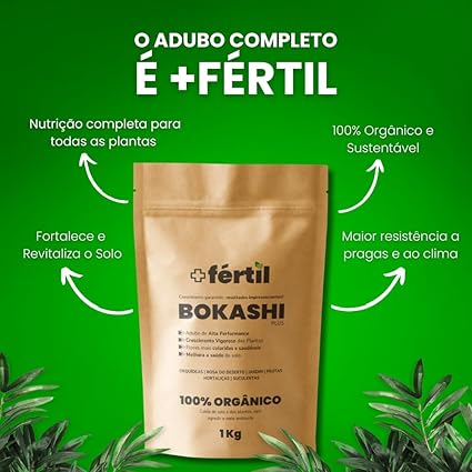 Adubo Bokashi Plus para Plantas 1 kg 2