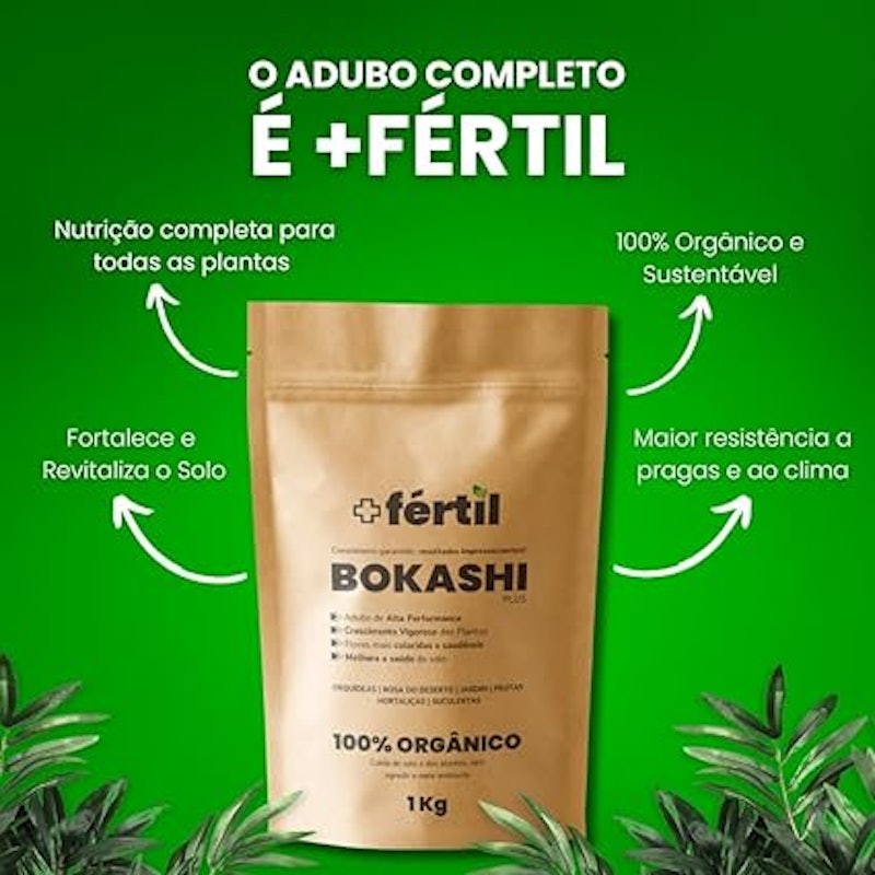 Adubo Bokashi Plus para Plantas 1 kg 2